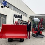Wheel Loader Supplier - Rippa Cheap Price Small Front End China