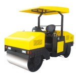 Rubber Roller Factory - Earth-moving 1.5ton Tire Hydraulic Compactor
