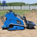 Skid Steer Loader Manufacturer - China 1 Ton Tracked All Attachments