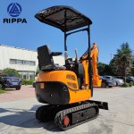 Home Excavator Factory - Rippa Cheapest 800kg 0.8ton Smallest