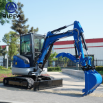 Mini Excavator Manufacturer - New Rippa Farm Small EPA Engine