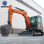 Large Excavator Factory - New Price 6ton Crawler With Attachment