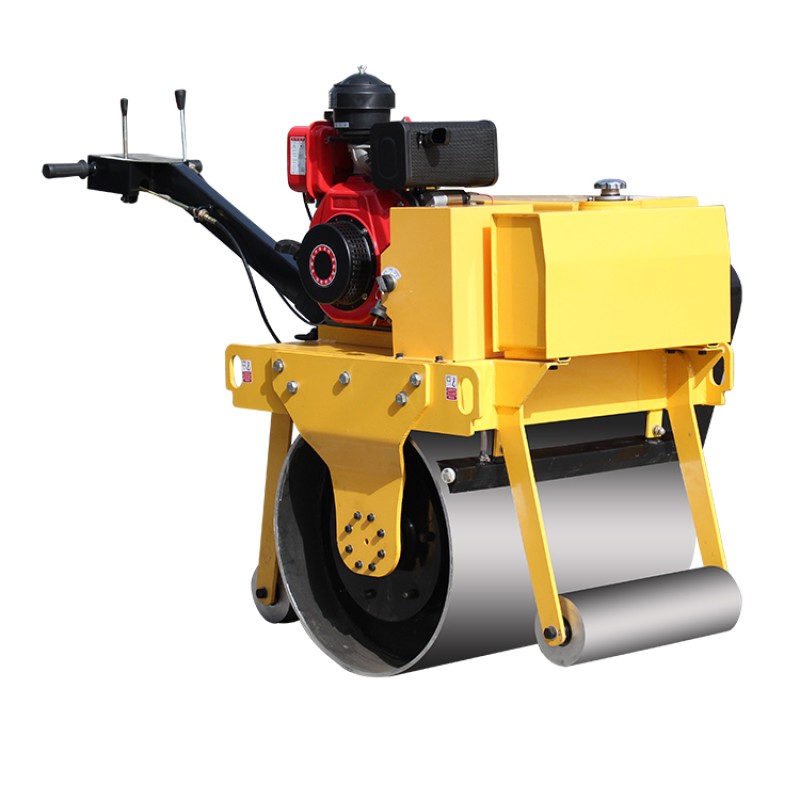 Rubber Roller Factory - Earth-moving 1.5ton Tire Hydraulic Compactor