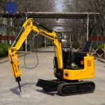 Excavator Attachment Supplier - Construction Mini Hydraulic Breaker With Excavator