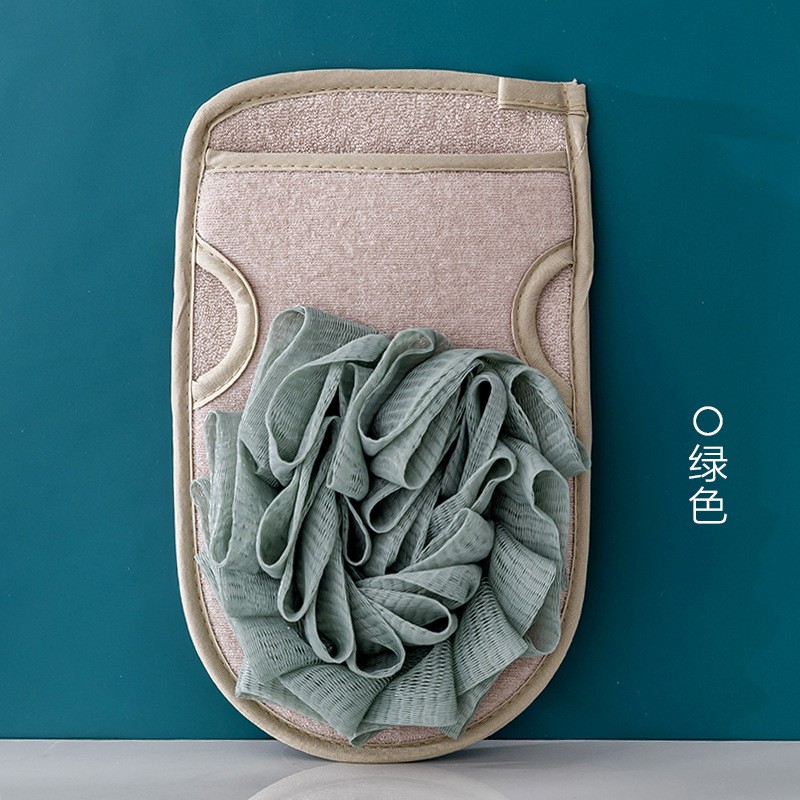 Double Sided Bath Products, Back Wiping Gloves, Household Strong Mud Wipes