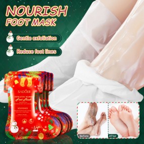 Christmas Stockings Niacinamide Whitening and Tender Skin Peeling Foot Mask