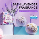 Dried Flower Explosion Bath Salt Ball Cleaning Fragrance Bath Bubble Ball 100g