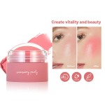 Soft Tender Girl Monochrome Peach Orange Powder Blusher