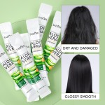 Smooth Improve Frizz Moisturize Hair Portable 10g Aloe Vera Conditioner
