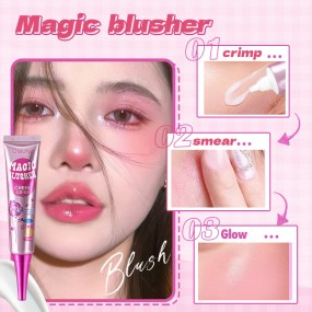 Glow Smoke Makeup Magic Warm Color Changing Liquid Powder Blusher