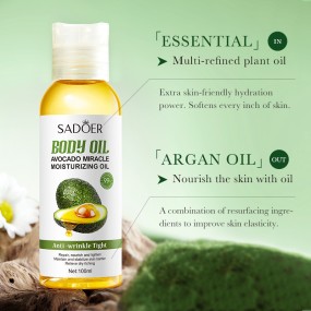 Avocado Moisturizing Nourishing Moisturizing Oil Repair  Moisturize the Skin Fruit Essential Oil