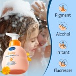 Calendula Amino Acid Moisturizing Anti Dandruff 2 in 1 Children's Shampoo and Bath Gel