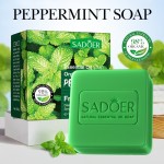 Antibacterial  Moisturizing  Stain  Removing Agents Lavender, Mint, Ginger, Cleansing Bath Handmade Soap