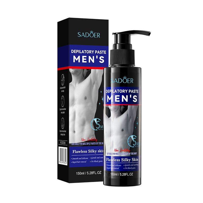Men's Smooth Hair Removal Cream Does Not Stimulate Underarm Body Hair Removal Cream