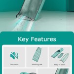 Fully Automatic Hair Suction Cleaning Baby Electric Push Shear Waterproof Newborn Hair Clipper