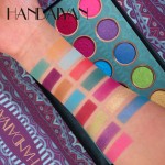 Pearlescent Fine Flash Matte Color 15 Color With Mirror Eye Shadow Plate