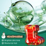 Christmas Stockings Niacinamide Whitening and Tender Skin Peeling Foot Mask