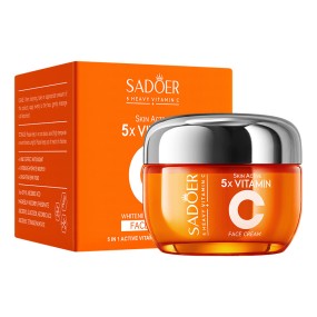 Hydrating  Rejuvenating Five-fold Vitamin C Whitening and Firming Moisturizing Cream Face Cream