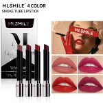 Non Stick Cup Easy to Color Matte Thin Tube Lipstick Cigarette Tube Lipstick 4 Color Makeup Sets