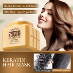 Keratin Peptide Soft Smooth Fluffy Nutritious Anti Frizz 500g Hair Conditioner