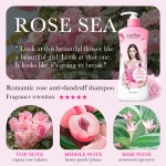 Bath Set Deep Cleaning Rose Fragrance Shampoo Lavender Moisturizing Shower Gel