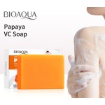 Vitamin C Cleansing Bathing Moisturizing Non Drying Non Cracking Soap Papaya Handmade Soap