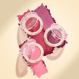 Monochrome Powder Blusher Cream Matte Nude Makeup High Gloss Rouge 12 Color Pearl LightFine Shiny Powder Blusher