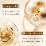 Keratin Peptide Soft Smooth Fluffy Nutritious Anti Frizz 500g Hair Conditioner