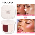 Red Highlight Two One High Texture Six Color Powder  Blusher