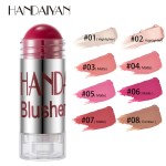 Moisturizing Rouge Pen Solid Paste Crayon Powder Blusher Stick