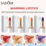 Warm Moisturized Lipstick Glossy Texture Is Not Easy to Fade Moisturizing  Long-lasting Lipstick