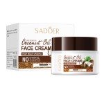 Moisturizing and Nourishing the Skin Coconut Oil Nourishing Moisturizing Face Cream