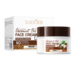 Moisturizing and Nourishing the Skin Coconut Oil Nourishing Moisturizing Face Cream