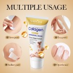 Bone collagen mild hair removal cream  tender skin without irritation  underarm hair removal cream