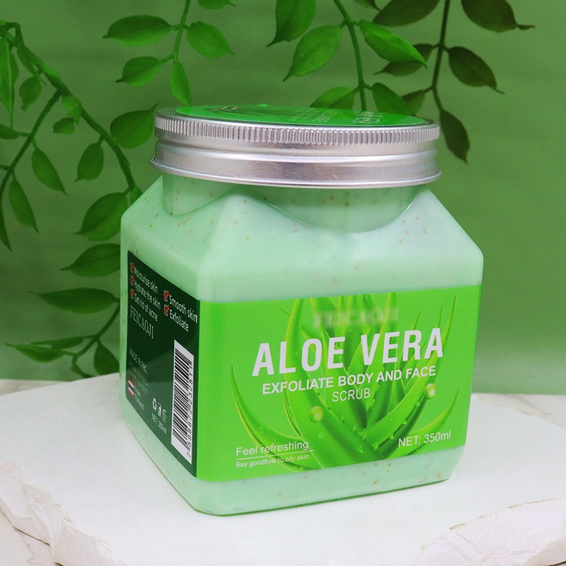 Fruit Fragrance Body Scrub 350ML Male Female Cleaning Moisturizing Scrub Bath Salt