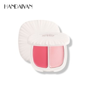 Red Highlight Two One High Texture Six Color Powder  Blusher