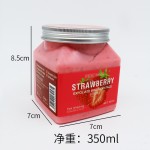 Fruit Fragrance Body Scrub 350ML Male Female Cleaning Moisturizing Scrub Bath Salt