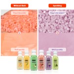 Sparkling Bath Salt, Crystal Particles, Himalayan Salt, Fruit Fragrance, Cleaning Bath Salt