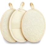 Sponge Block for Bathing Cleaning Silk Gourd Skin Scrubbing and Athing Sponge Block