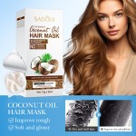 Coconut Oil Nourishes Smooths Prevents Frizz Particles Providing Smooth Silky Hair Conditioner