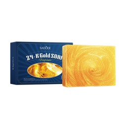 24K Gold Handmade Essential Oil Moisturizing Cleansing Body Cleansing Handmade Soap