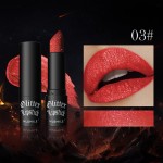 Pearlescent Non Stick Cup Matte Lipstick Explo Sive Glitter Diamond Lipstick Easy Color Lipstick