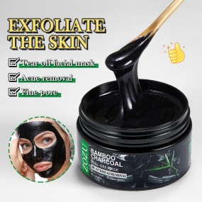 Absorb Blackhead and Acne Removing Cutin T-area Nose Sticker Bamboo Charcoal Tear Lamian Noodles Sticker