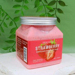 350ML Unisex Cleaning and Moisturizing Scrub Fruit Floral Body Scrub Bath Salt