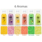 Sparkling Bath Salt, Crystal Particles, Himalayan Salt, Fruit Fragrance, Cleaning Bath Salt