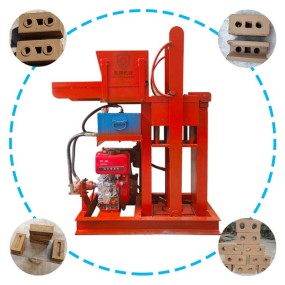 Hydraulic Brick Machine Manufacturer - Small Soil Interlocking