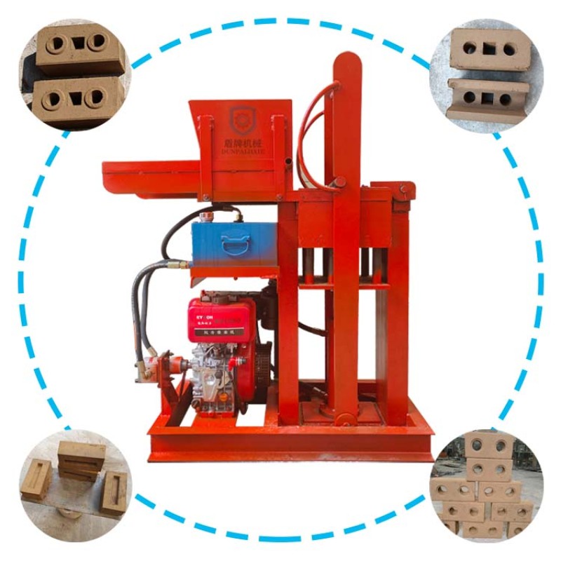 Hydraulic Brick Machine Manufacturer - Small Soil Interlocking