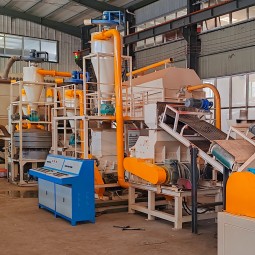 Solar Recycling Line Factory - Waste Panel Processing