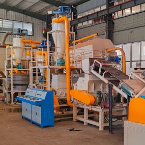 Solar Recycling Line Factory - Waste Panel Processing