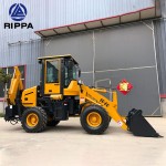 Excavator Machine Supplier - Rippa China Factory Mini Tractor with Wheels
